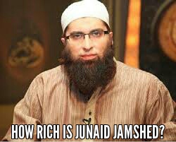 How rich is Junaid jamshed