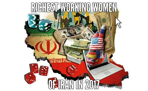 Richest women in iran 