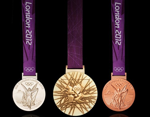 worth of olympics 2012 london gold silver and bronze medal