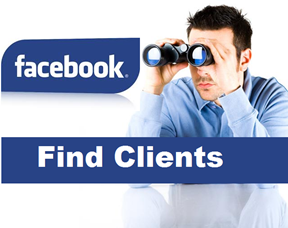 find freelance clients on facebook